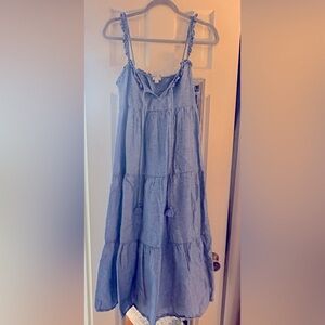 J. Crew chambray cover up / beach dress 💙